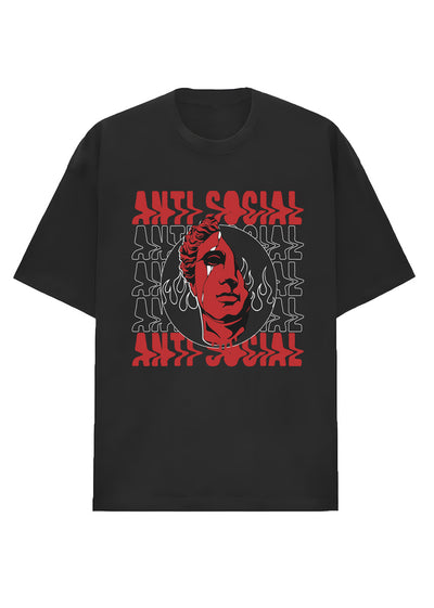 Camiseta Oversized Premium - Anti Social