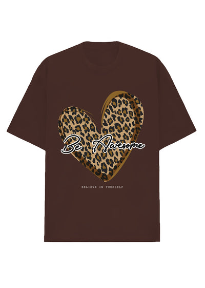 Camiseta Oversized Premium - Be Awesome