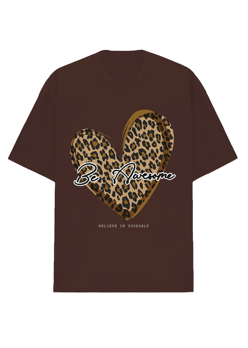 Camiseta Oversized Premium - Be Awesome