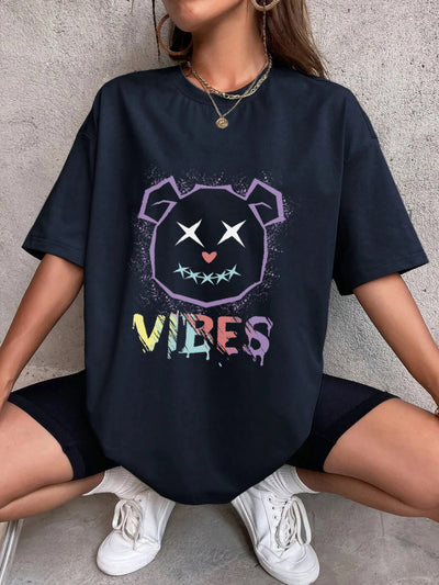Camiseta Oversized Premium - Bear Vibes
