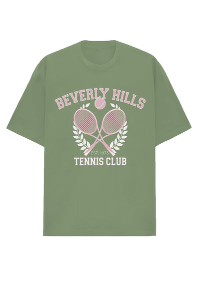 Camiseta Oversized Premium - Bervely Hills Tennis Club