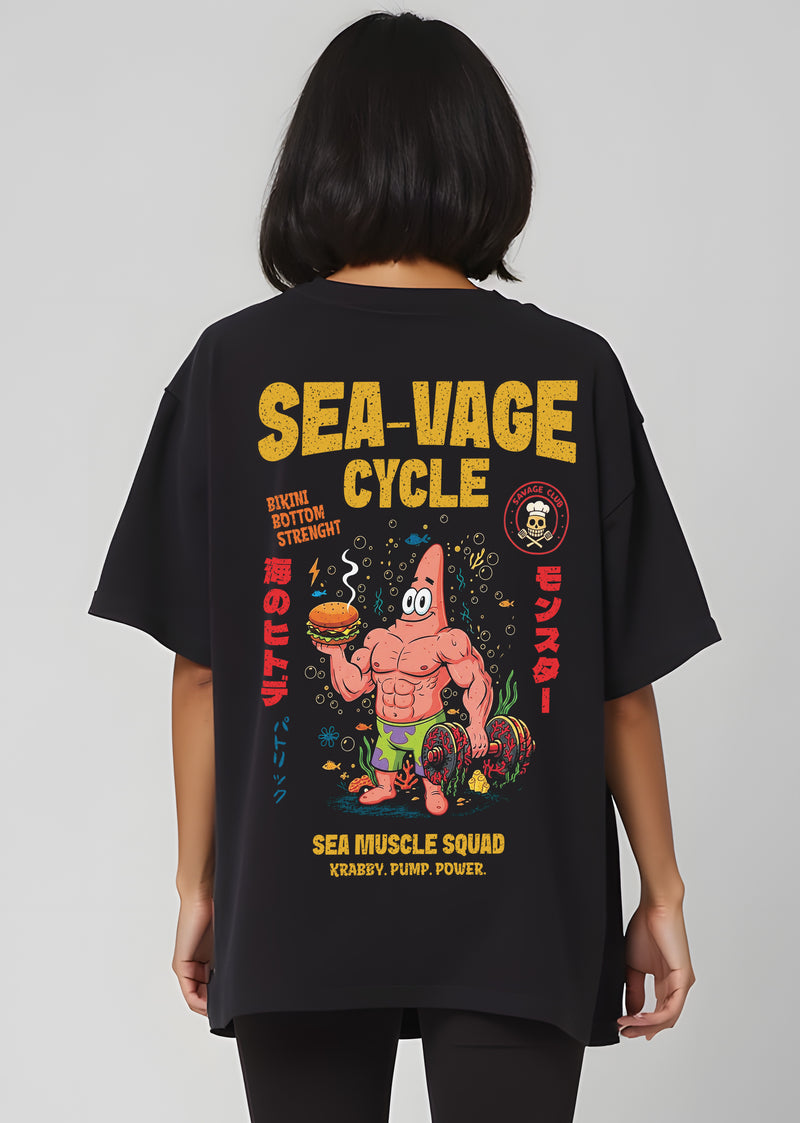 Camiseta Oversized Premium - Big Patrick