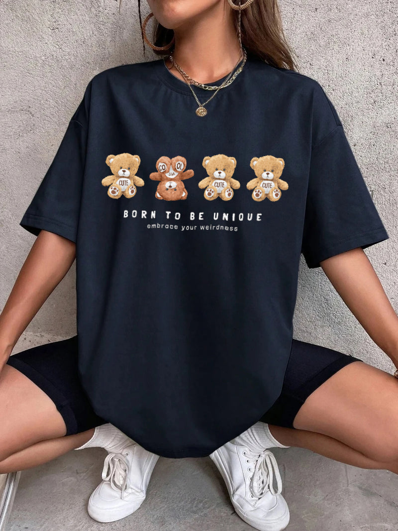 Camiseta Oversized Premium - Born To Be Unique