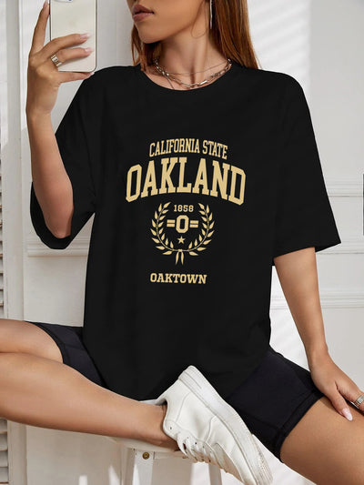 Camiseta Oversized Premium - California Oakland