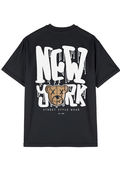 Camiseta Oversized Premium - New York Bear