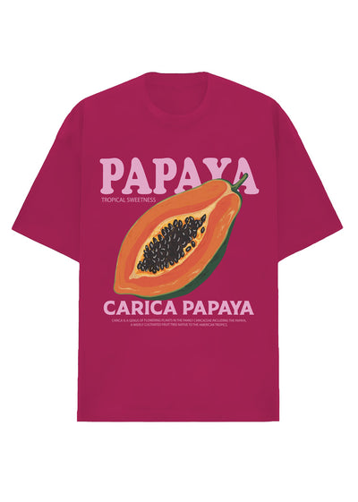 Camiseta Oversized Premium - Carica Papaya