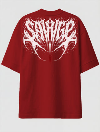 Camiseta Oversized Premium - Chaos Savage