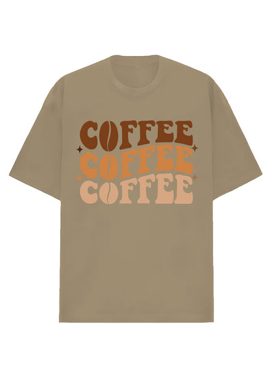 Camiseta Oversized Premium - Coffee Love