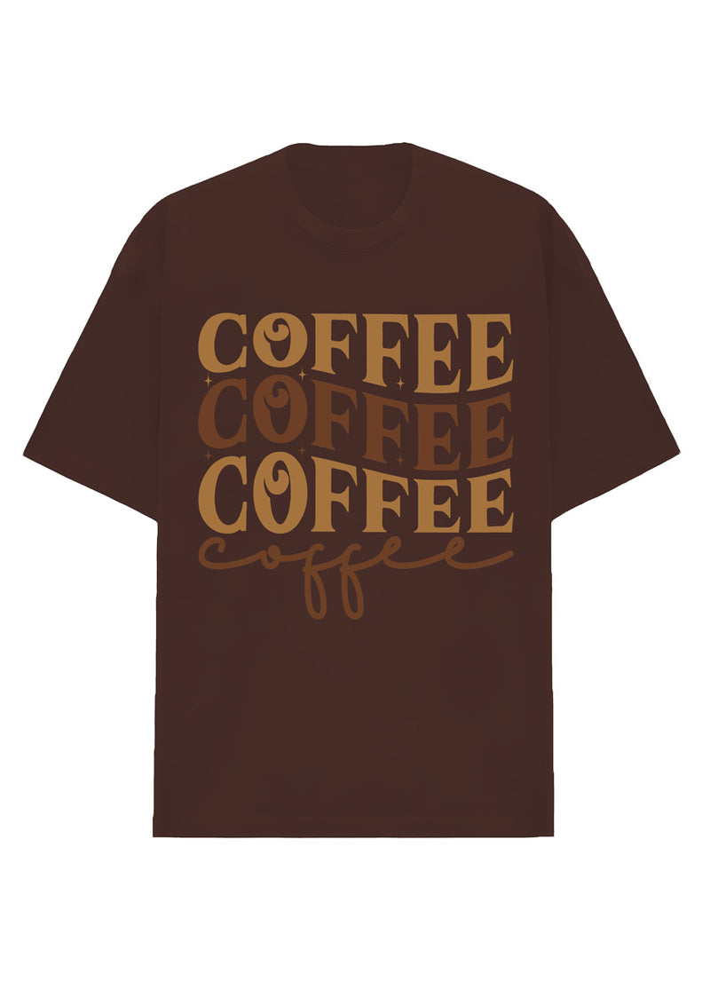 Camiseta Oversized Premium - Coffee