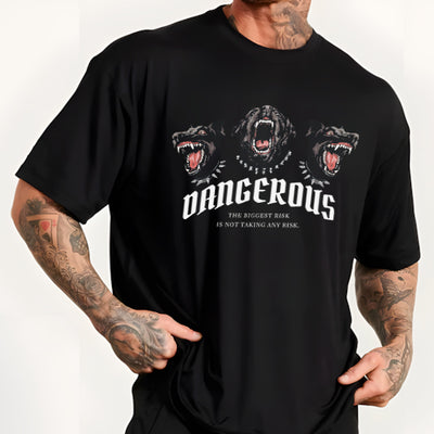 Camiseta Oversized Premium - Dangerous