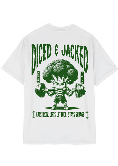 Camiseta Oversized Premium -  Diced & Jacked
