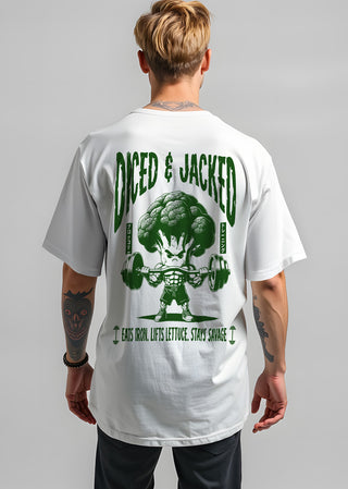 Camiseta Oversized Premium -  Diced & Jacked