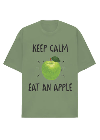 Camiseta Oversized Premium - Eat an Apple
