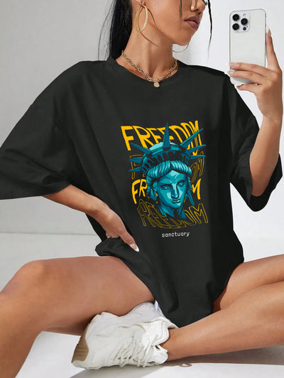 Camiseta Oversized Premium - Freedom