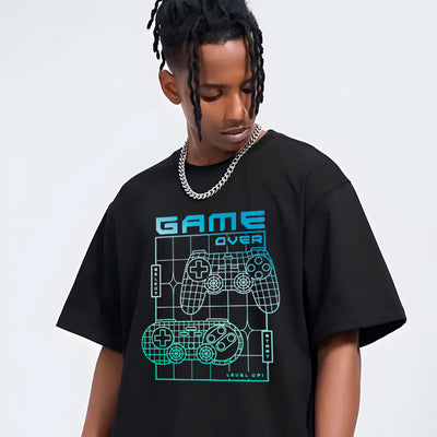 Camiseta Oversized Premium - Game Over