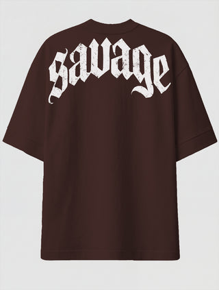 Camiseta Oversized Premium - Gothic Savage