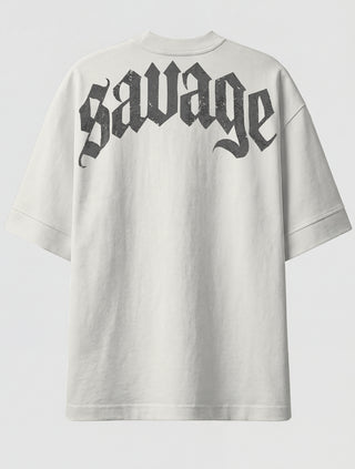 Camiseta Oversized Premium - Gothic Savage