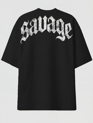 Camiseta Oversized Premium - Gothic Savage