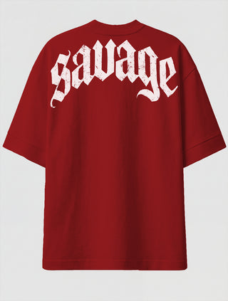 Camiseta Oversized Premium - Gothic Savage