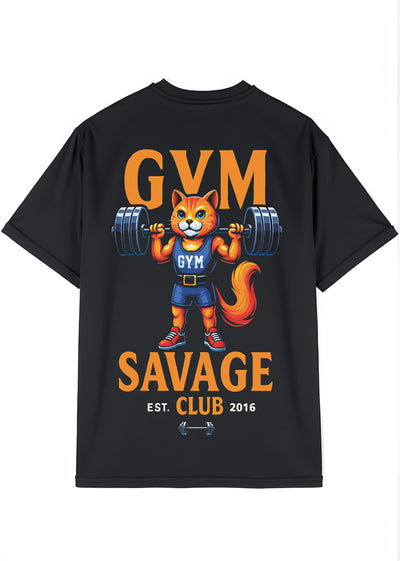 Camiseta Oversized Premium -  Gym Savage Club