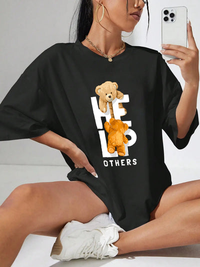 Camiseta Oversized Premium - Help Others