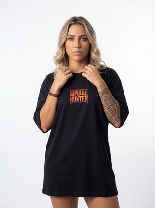 Camiseta Oversized Premium - Hunter Rathalos