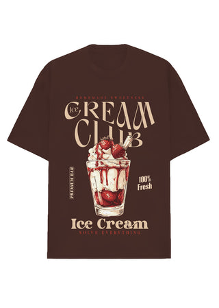 Camiseta Oversized Premium - Ice cream Club