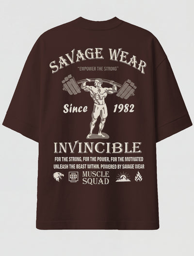 Camiseta Oversized Premium - Invincible