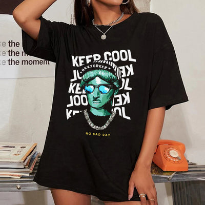 Camiseta Oversized Premium - Keep Cool