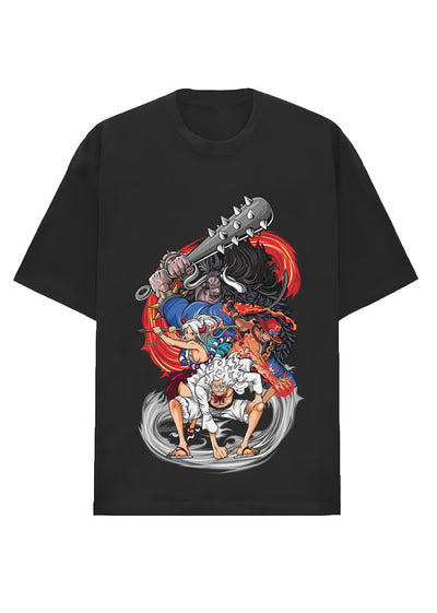 Camiseta Oversized Premium - Lendas em Chamas