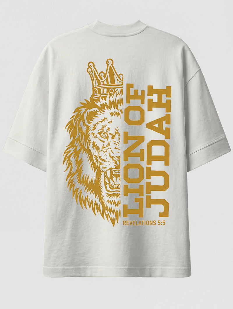 Camiseta Oversized Premium - Lion of Judah
