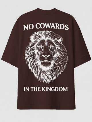 Camiseta Oversized Premium - No Cowards