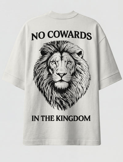 Camiseta Oversized Premium - No Cowards