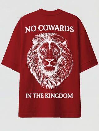 Camiseta Oversized Premium - No Cowards