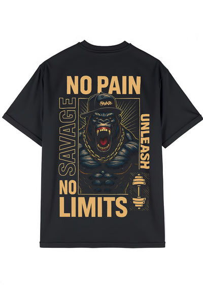 Camiseta Oversized Premium -  No Pain Gorila