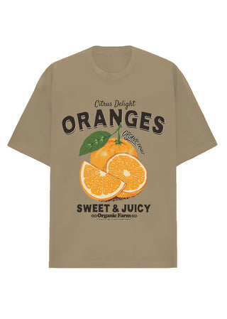 Camiseta Oversized Premium - Organic Oranges
