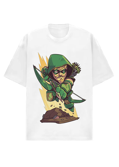 Camiseta Oversized Premium - Chibi Arrow