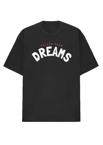 Camiseta Oversized Premium - Follow Your Dreams