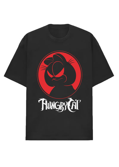 Camiseta Oversized Premium - Hungry Cat