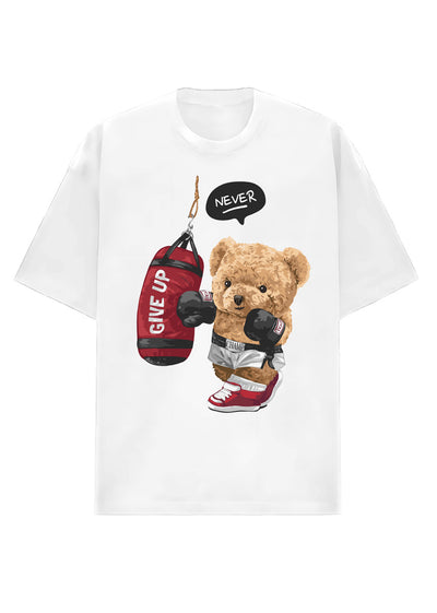 Camiseta Oversized Premium - Never Give Up