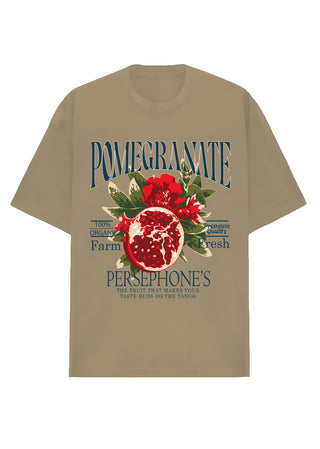 Camiseta Oversized Premium - Pomegranate Organic