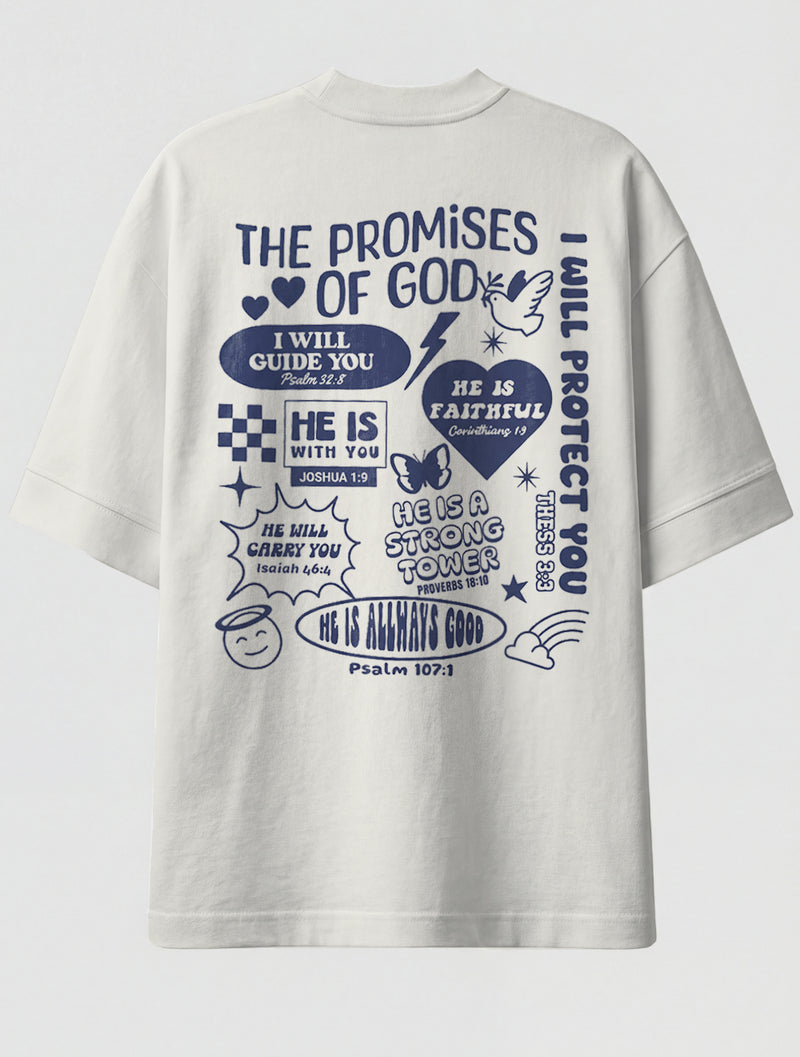 Camiseta Oversized Premium - Promises of God