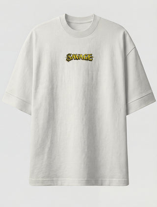Camiseta Oversized Premium - Savage Dinosaur