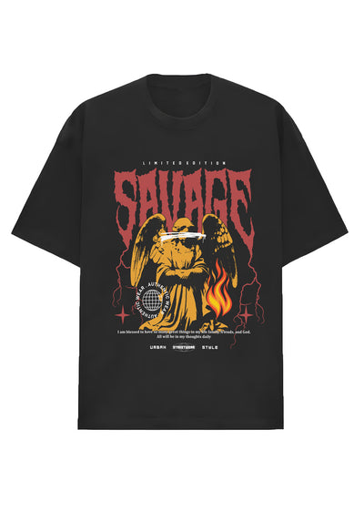 Camiseta Oversized Premium - Savage Limited Edition