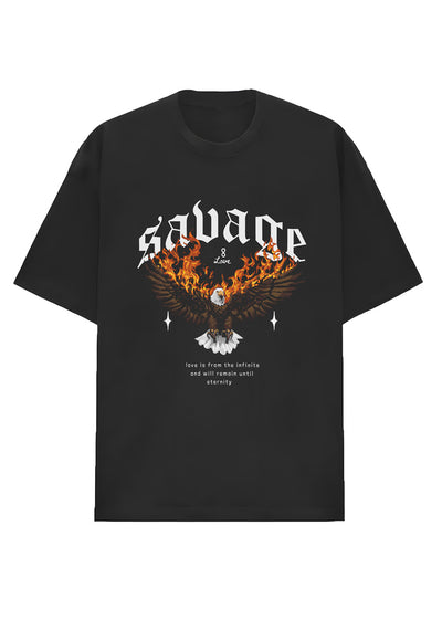 Camiseta Oversized Premium - Savage Love