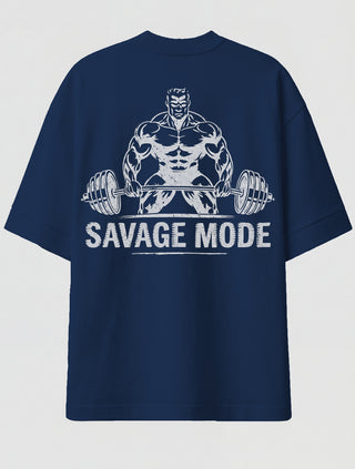 Camiseta Oversized Premium - Savage Mode