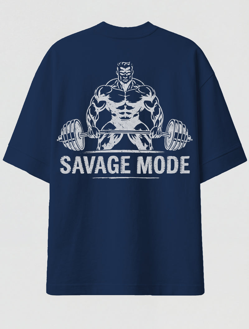Camiseta Oversized Premium - Savage Mode