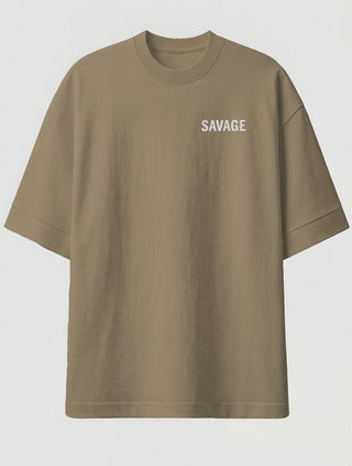 Camiseta Oversized Premium - Savage Mode