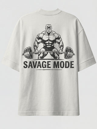 Camiseta Oversized Premium - Savage Mode