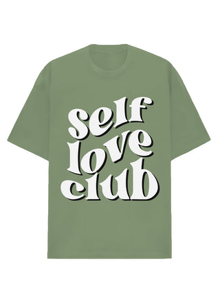 Camiseta Oversized Premium - Self love Club